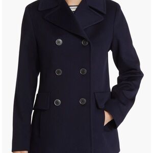 Fleurette: Ali Wool Peacoat (Midnight)